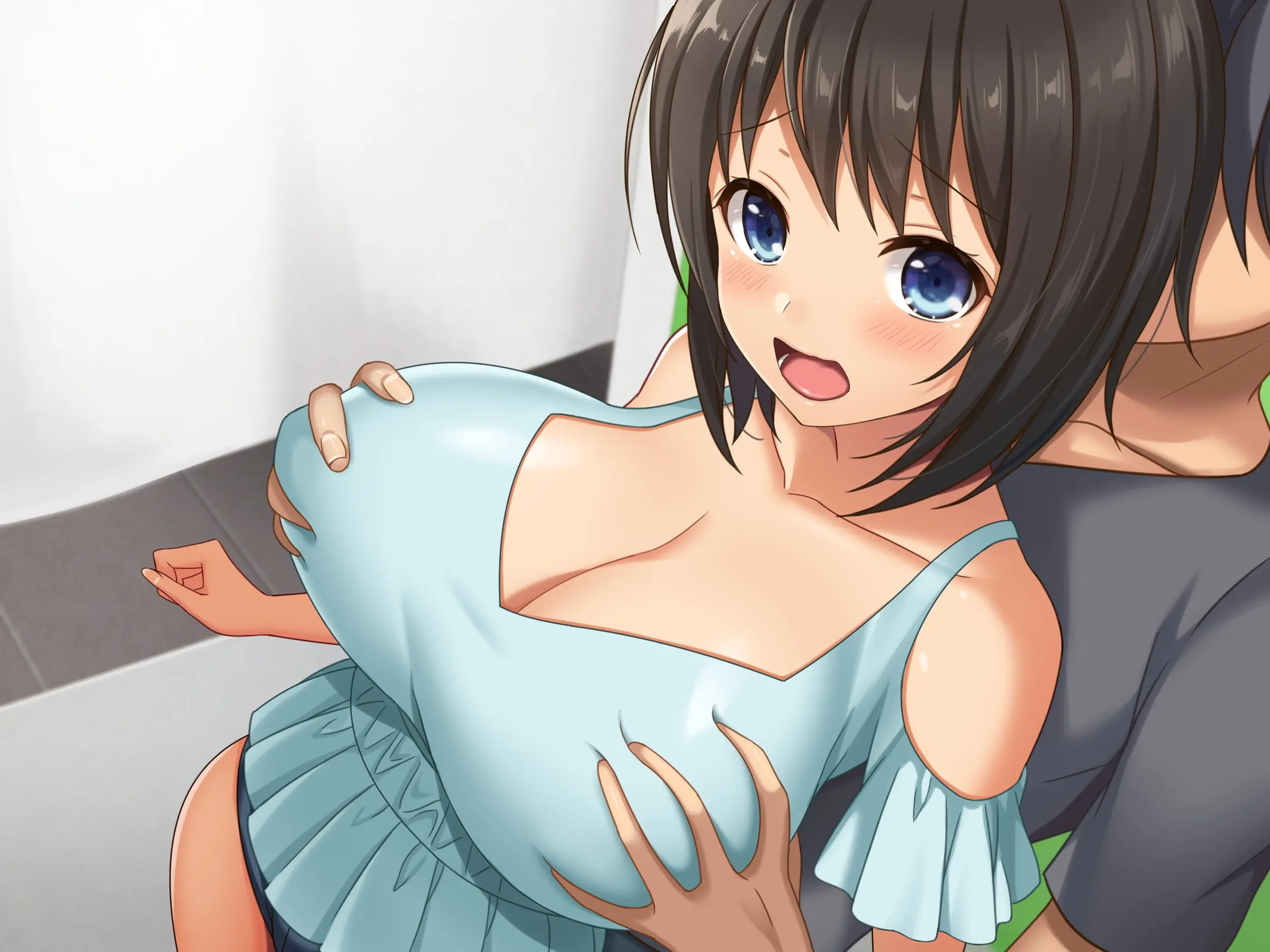 Kyonyuu Inaka Musume To Sugosu Ecchi Na Natsuyasumi 2 ~Tokai Hen~ | 거유시골처녀와 함께 음란한 여름방학2～도시편～